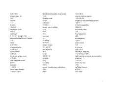 汽車(chē)英語(yǔ)詞匯