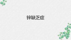 锌缺乏症