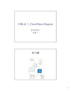 UML簡介ClassObject