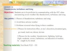 Radiotelephony Lesson21