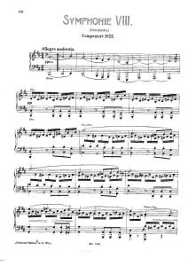 舒伯特 B小調第八交響曲《未完成》(鋼琴版)