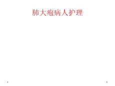 肺大疱病人护理