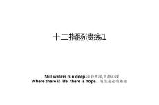 十二指肠溃疡1教案