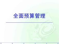 全面預(yù)算管理