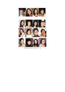 還原明星們的真實面孔——看看誰最慘不忍睹