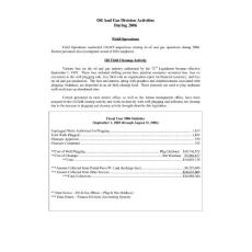 oil and gas annual report for 2006 - texas