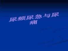 《尿急尿频尿痛》PPT课件