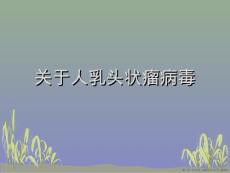 人乳头状瘤病毒