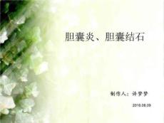 胆囊炎、胆囊结石