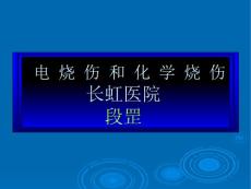 电烧伤和化学烧伤概述