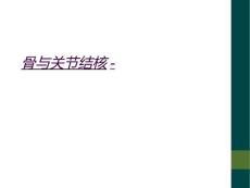 骨与关节结核-