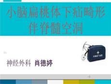 小脑扁桃体下疝畸形