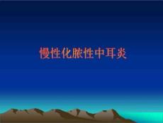 慢性化脓性中耳炎