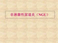 皮肤性病学非淋菌性尿道炎教材教学课件