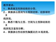 继发性肺结核