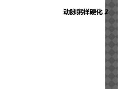 动脉粥样硬化2