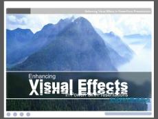 精美PPT模板推薦：精美視覺效果-色彩