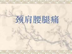 颈肩腰腿痛-颈肩腰腿痛350153课件