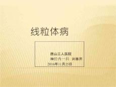线粒体脑肌病课件