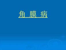 《角膜病分析》PPT课件