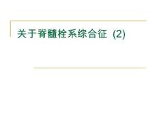 脊髓栓系综合征 (2)