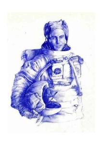 超強的圓珠筆畫