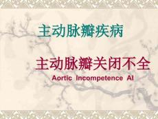 主动脉瓣关闭不全课件