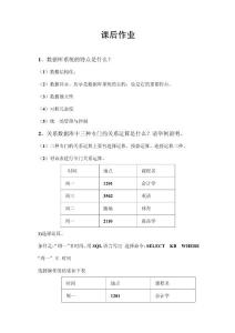課后作業(yè)