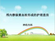 颅内静脉窦血栓形成的护理查房