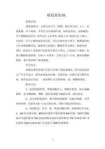 柑桔炭疽病