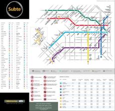 阿根廷-布宜諾斯艾利斯-地鐵圖-地圖