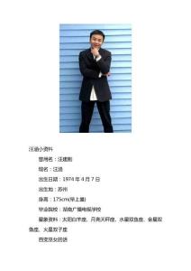 白羊座汪涵(圖)