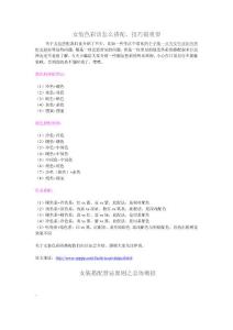 女裝搭配原則大總結