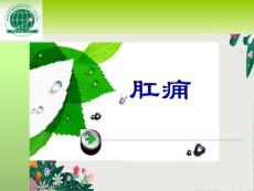 肛痈肛瘘脱肛