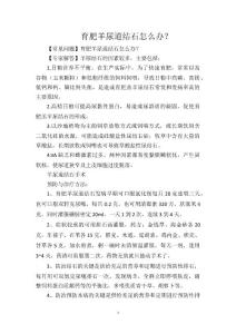 育肥羊尿道结石怎么办？
