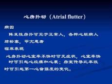 心房扑动教学课件