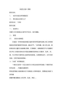 防水痘教案