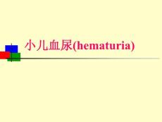 石大儿科护理学课件11-7小儿血尿病例分析