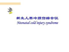 新生儿寒冷损伤综合征课件