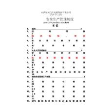 汽車十三隊安全生產(chǎn)管理制度