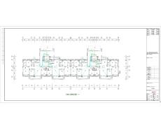 湖北住宅項目B-4地塊兩棟住宅樓電氣施工圖/6層/含弱電