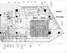 陜西兩層汽車(chē)用戶(hù)體驗(yàn)中心二次裝修暖通工程施工圖