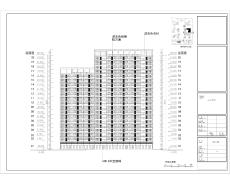 安徽大型產業園F區高層宿舍樓建筑方案圖紙/平立剖面