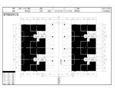 兩面寬豎廳版疊拼洋房建筑戶型設計圖/非私廳設計