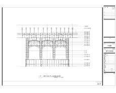 江蘇大型寺廟地藏殿室內裝飾設計施工圖