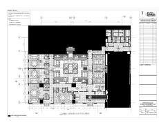 廣東知名品牌酒店餐飲區(qū)域中餐廳室內(nèi)裝飾設(shè)計(jì)施工圖紙/英文版