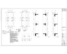 湖北住宅項(xiàng)目6米高現(xiàn)澆框架機(jī)構(gòu)門樓結(jié)構(gòu)專業(yè)施工圖