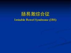 肠易激综合征课件