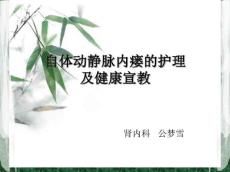 动静脉内瘘2061