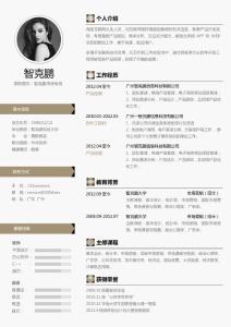 簡歷模板2-3